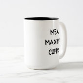 ユーモアのあるなラテン系のカトリック教徒Meaの最高Cuppa ツートーンマグカップ (正面右)