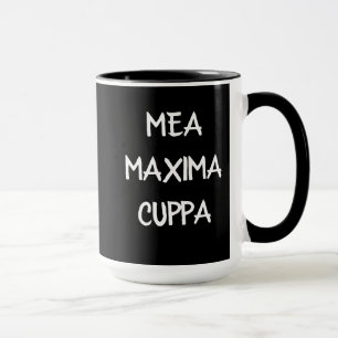 ユーモアのあるなラテン系のカトリック教徒Mea Cuppa マグカップ
