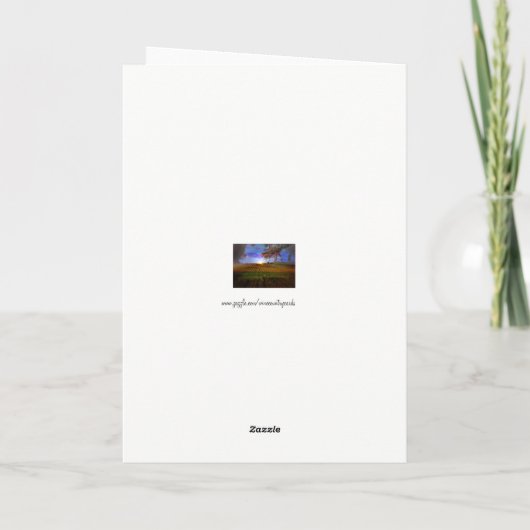 ユーモアのあるなワインの友人のためのテーマのバースデー・カード カード (裏面)