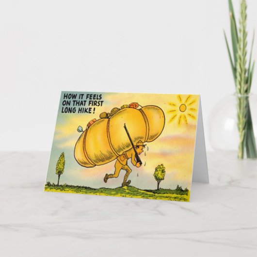 ユーモアのあるなヴィンテージの基本訓練カード カード (正面)