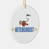 ユーモアのあるな凧の飛行 セラミックオーナメント (右)