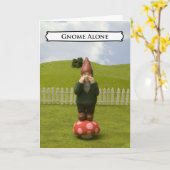 ユーモアのあるな挨拶状 カード (黄色い花)