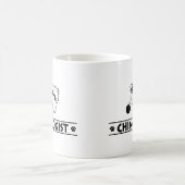 ユーモアのあるな日本語Chin コーヒーマグカップ (中央)