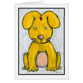 ユーモアのあるな犬のイラストレーション、デニスガストンの芸術