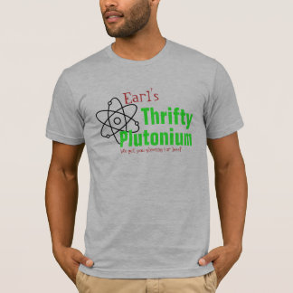 ユーモアのあるな科学のおもしろいな核プルトニウムTシャツ Tシャツ
