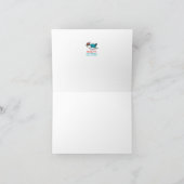 ユーモアのあるな豆腐のデザイン シーズンカード (内部)