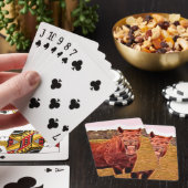 ユーモアのあるな馬のテーマのトランプ トランプ (インサイチュ)