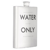 ユーモアのあるな"水"フラスコだけ フラスク (右)