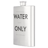 ユーモアのあるな"水"フラスコだけ フラスク (左)