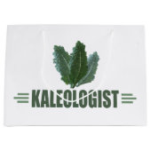 ユーモアのあるなKaleologist ラージペーパーバッグ (正面)