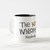 ユーモアのあるなNephrologistの医者のギフト ツートーンマグカップ (正面左)