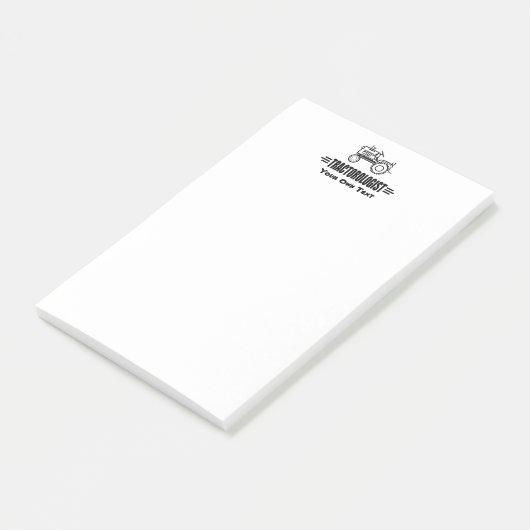 ユーモアのあるカスタマイズItトラクタ ポストイット (アングル)