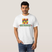 ユーモアのあるキルティング Tシャツ (正面フル)