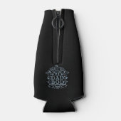 ユーモアのあるパパボおもしろいドファーズデーパーソナライズされた ボトルクーラー (裏面)