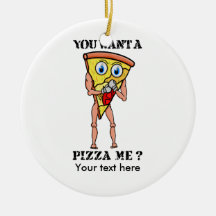 ユーモアのあるピザを食べてくれ