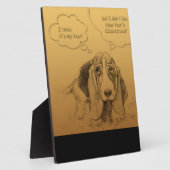 ユーモアのあるベト中国のナム犬の年額プラーク フォトプラーク (側面)