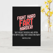 ユーモアのあるマルティン・ルター改革名言 カード (黄色い花)