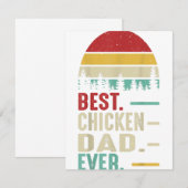 ユーモアのあるレトロな誕生日|ファームハウスデコレーション 招待状 (正面/裏面)