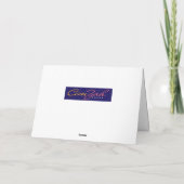 ユーモアのあるヴィンテージ1930の誕生日ギフトカードホルダー カード (裏面)