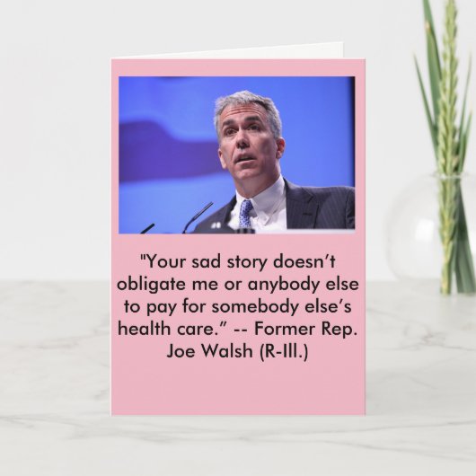 ユーモアのある健康なカードを得て下さい カード (正面)