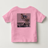 ユーモアのある写真。 トドラーTシャツ (裏面)