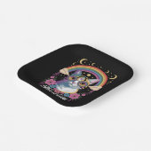 ユーモアのある味方 カ プライド サングラス ゲイ プライド LGBTQ ペーパープレート (傾斜あり)