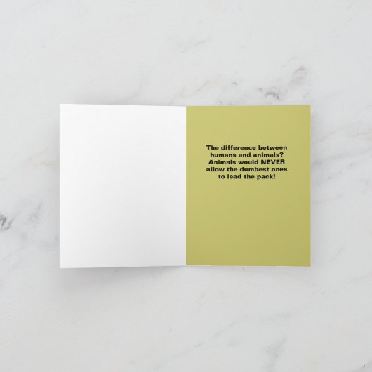 ユーモアのある大事な行事用カード シーズンカード (内部)