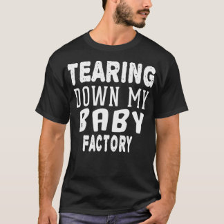 ユーモアのある子宮摘出術 回復中 手術リカバリー Tシャツ
