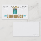 ユーモアのある料理 名刺 (正面/裏面)