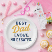 ユーモアのある最高のパパパーティープレート ペーパープレート (パーティー)