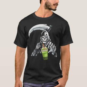ユーモアのある死神ボバティー Tシャツ