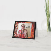 ユーモアのある流行後の習慣 カード (正面)