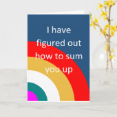 ユーモアのある激励の祝賀 カード (黄色い花)