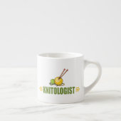 ユーモアのある編み物 エスプレッソカップ (右)