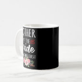 ユーモアのある花嫁の母の名言 私は彼女を最初に愛した コーヒーマグカップ (正面左)