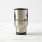ユーモアのある茶 トラベルマグ (中央)