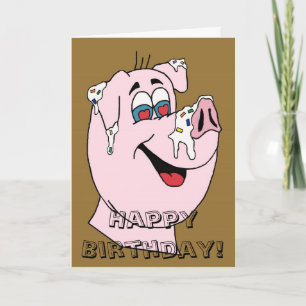 ユーモアのある誕生日 カード