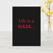 ユーモアのある踊り誕生日カード カード (黄色い花)