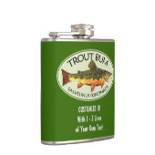 ユーモアのある魚釣り フラスク (右)