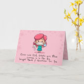 ユーモアのあるCOVID バレンタインデーの折りたたみ式グリーティングカード カード (黄色い花)