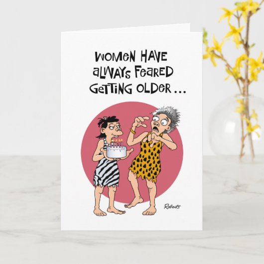 ユーモアのあるF2F誕生日 カード (黄色い花)