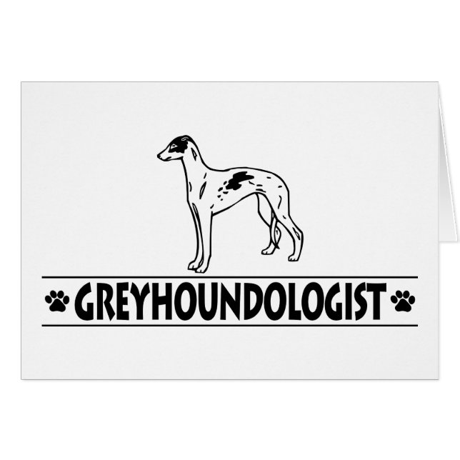 ユーモアのあるGREYHOUND DOGS (正面横)