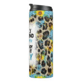 ユーモアのあるLeopard Printのエージングに関する引用文 タンブラー (回転右)