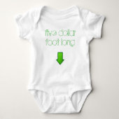 ユーモアのことわざ ベビーボディスーツ (正面)