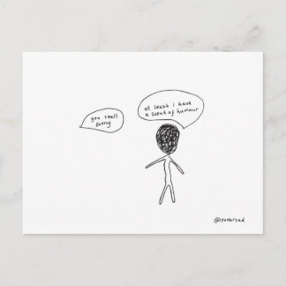ユーモアのはがきの香り ポストカード