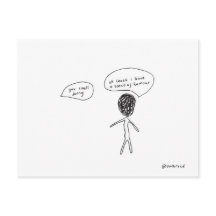 ユーモアのはがきの香り