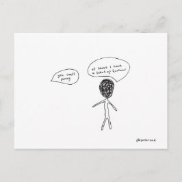ユーモアのはがきの香り ポストカード