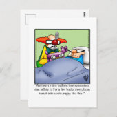 ユーモアのはがきを上手に入手 ポストカード (正面/裏面)