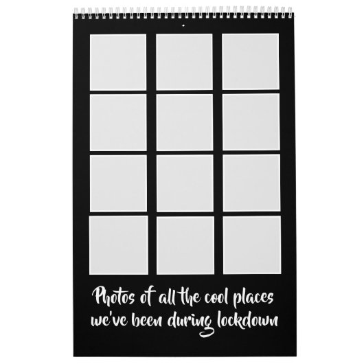 ユーモアのコロナウイルスのロックダウン カレンダー (カバー)