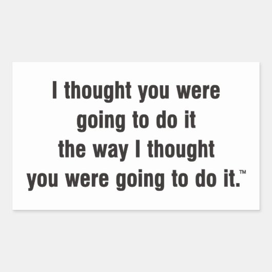 ユーモアのシール 長方形シール (正面)